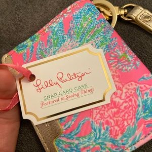 Lilly Pulitzer snap card case